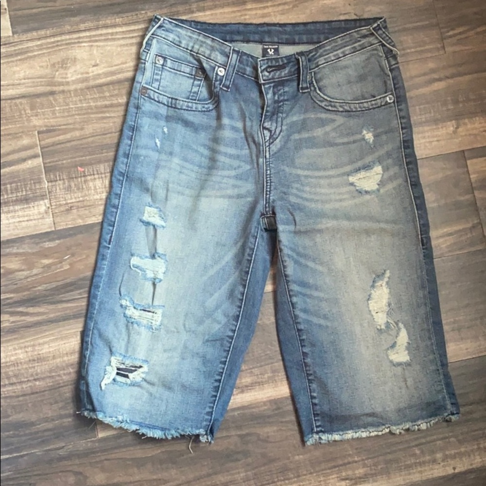 True Religion Jean Shorts